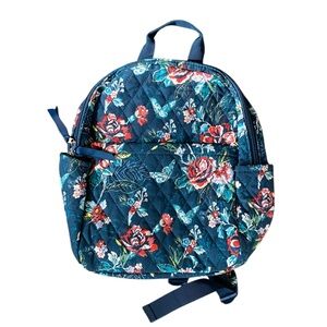 Brand New Mini Quilted Floral Backpack